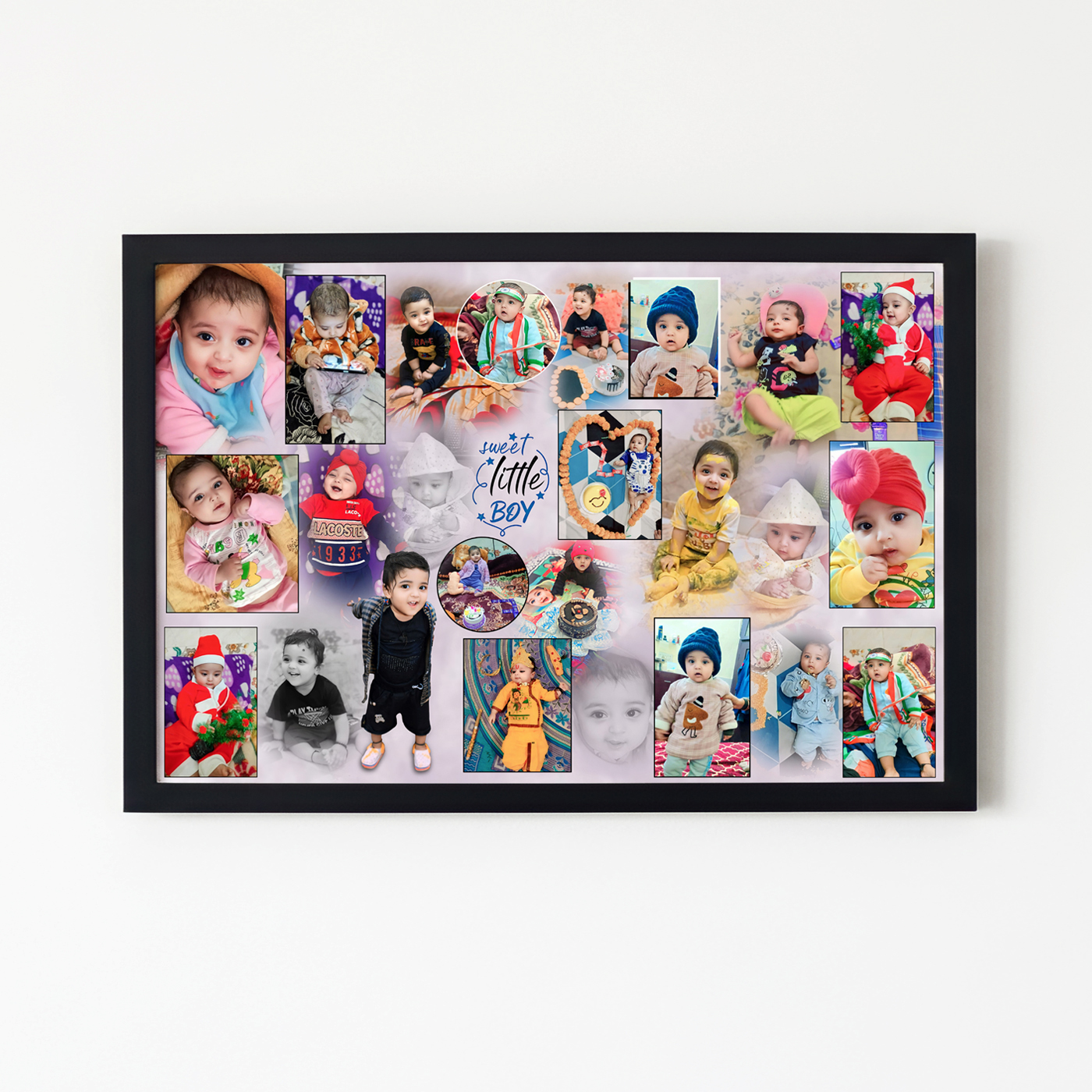 Baby Collage Frame